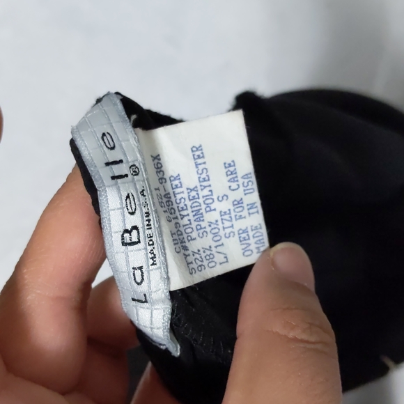 La Belle Strapless Black Dress - Picture 3 of 4